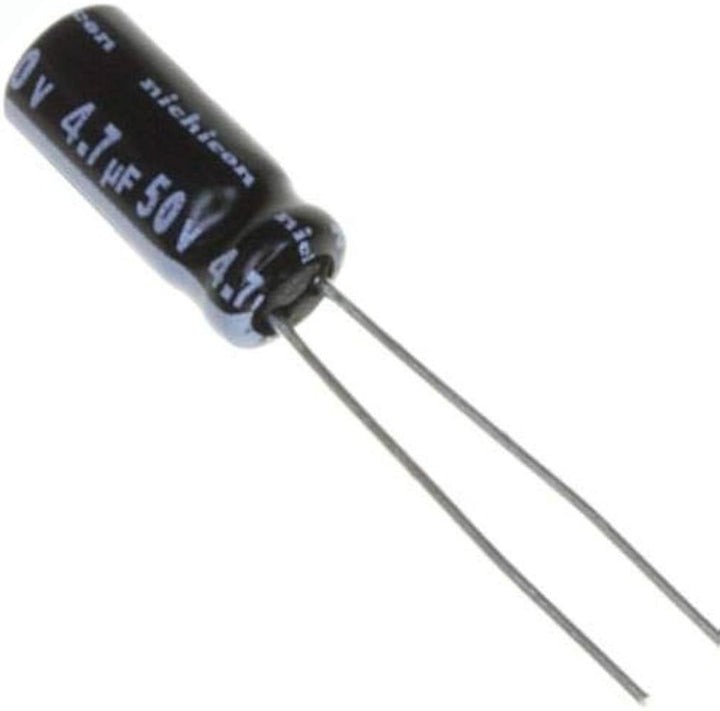4.7uF 50V 4 X 7 Electrolytic Capacitor (Pack of 5)