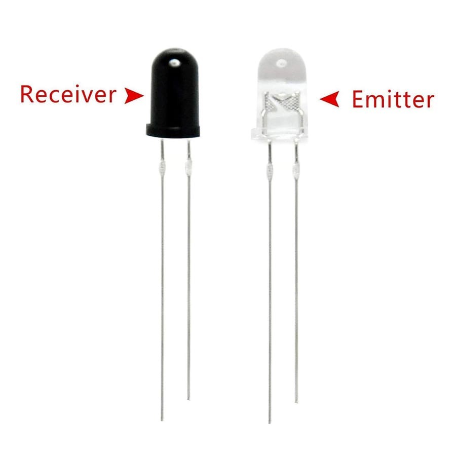 5mm IR Transmitter Receiver Pair
