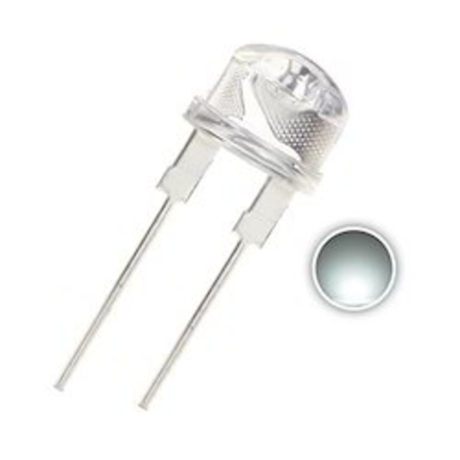 8mm White LED Light