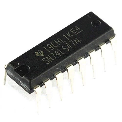 BCD to 7-Segment Decoder/Driver IC (7447 IC)