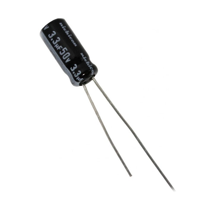 3.3uF 50V 4 x 7  Electrolytic Capacitor (Pack of 5)