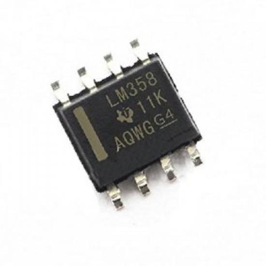 LM358 IC – Low Power Dual Op-Amp IC – SMD