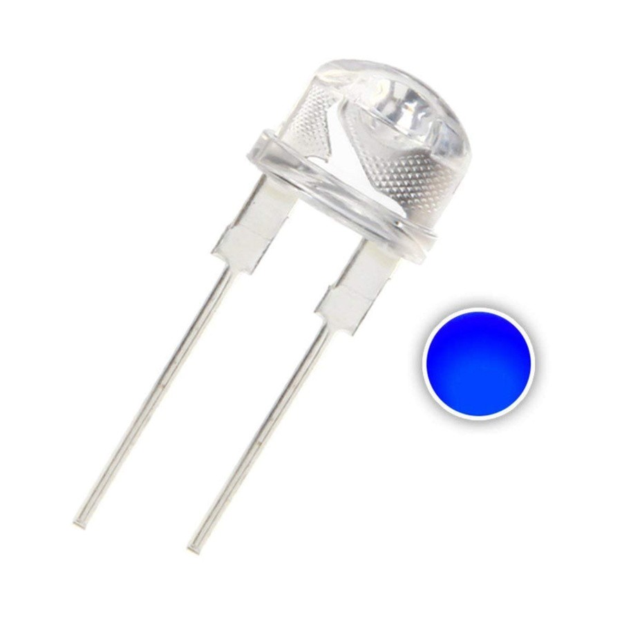 8mm Blue LED Light